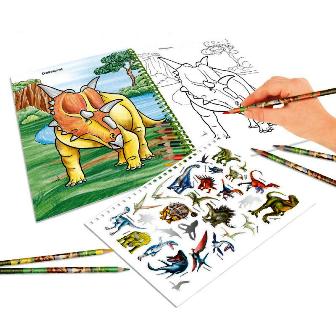 Libro para colorear con lápices