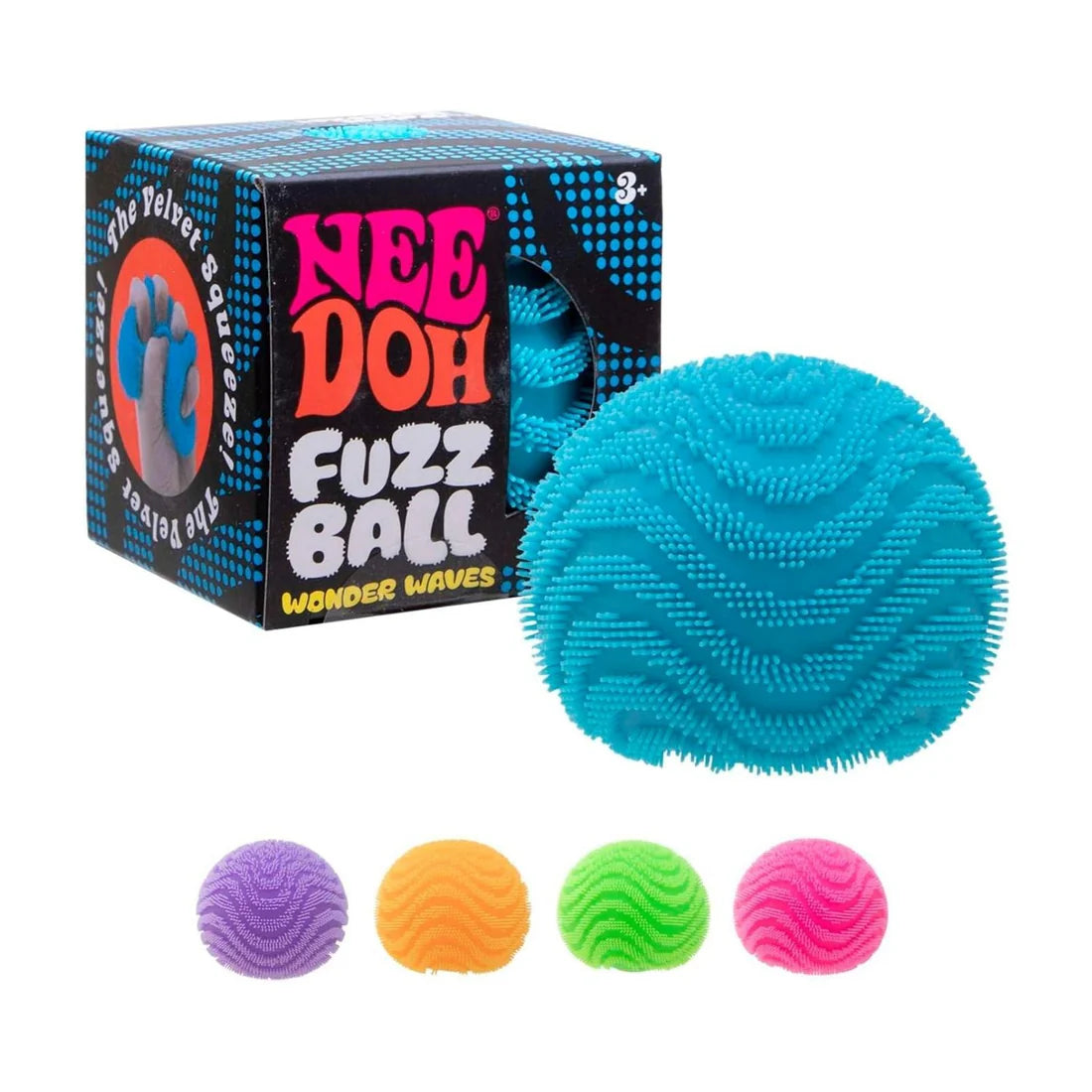 Wonder Waves Fuzz Ball Nee Doh Pelota antiestrés