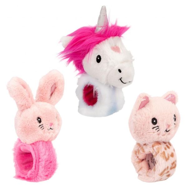 Pulsera Slap de Peluche de Felpa