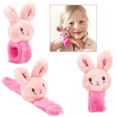 Pulsera Slap de Peluche de Felpa
