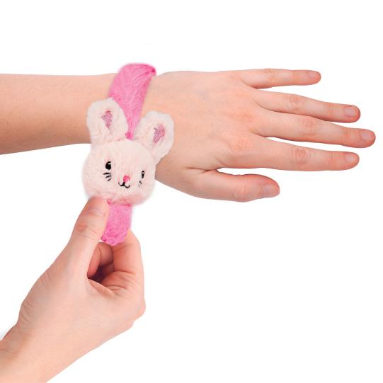 Pulsera Slap de Peluche de Felpa