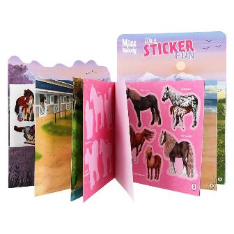 Libreta Mini Stickers Fun Mundo de los caballos