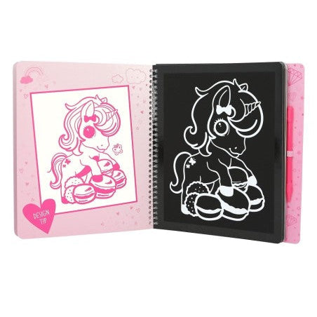 Cuaderno para raspar Magic Scratch