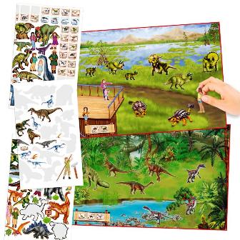 Crea tu Dino Zoo con stickers