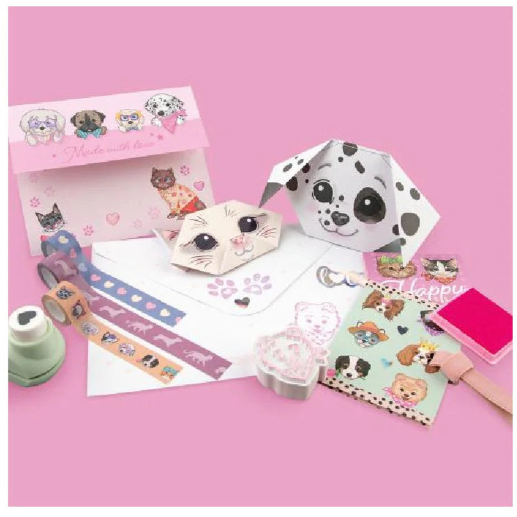 Set de Cartas Love Kitty and Doggy