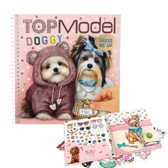 Cuaderno con stickers Dress Me Doggy
