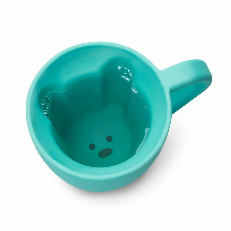 Taza de silicona oso - Verde