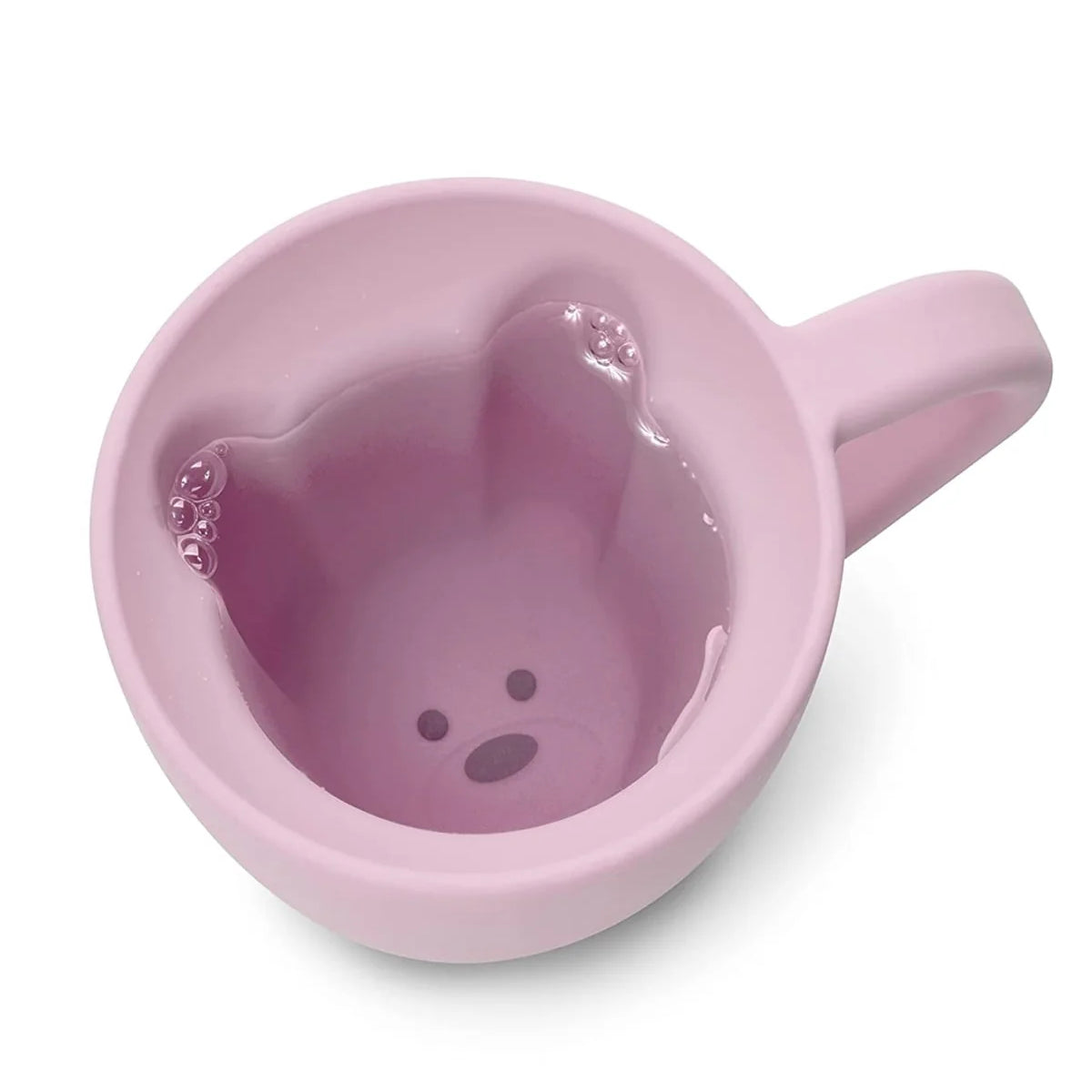 Taza de silicona oso - Rosado