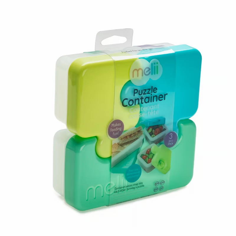 Contenedor puzzle - Verde