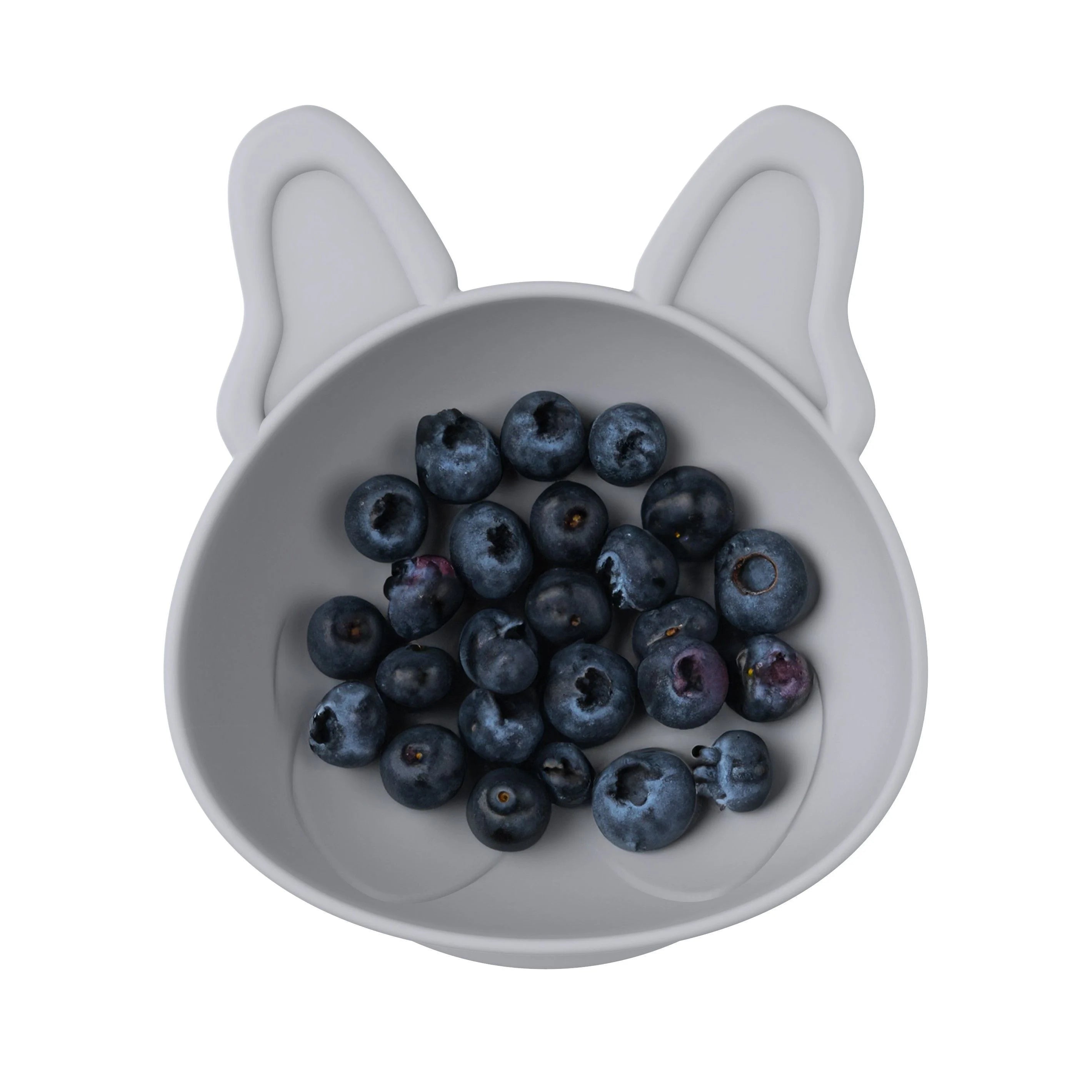 Pack de 2 bowls con succión de silicona - Gris