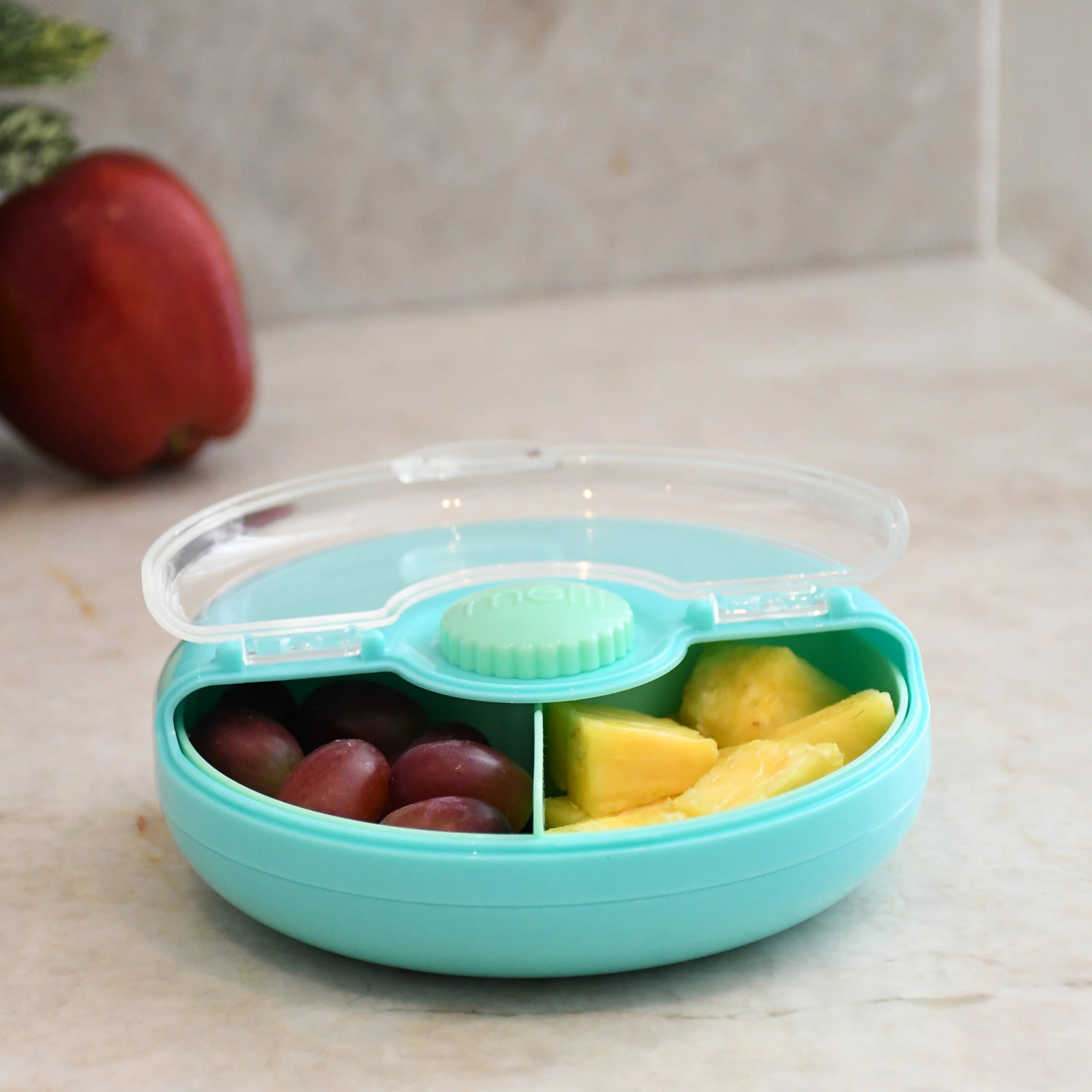 Contenedor Spin Snack con perilla - Verde