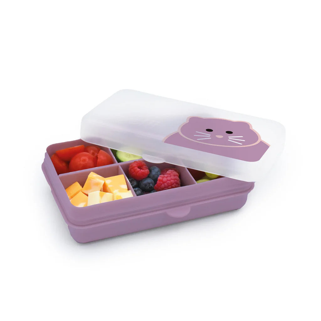 Caja contenedora mini para snacks - Gato