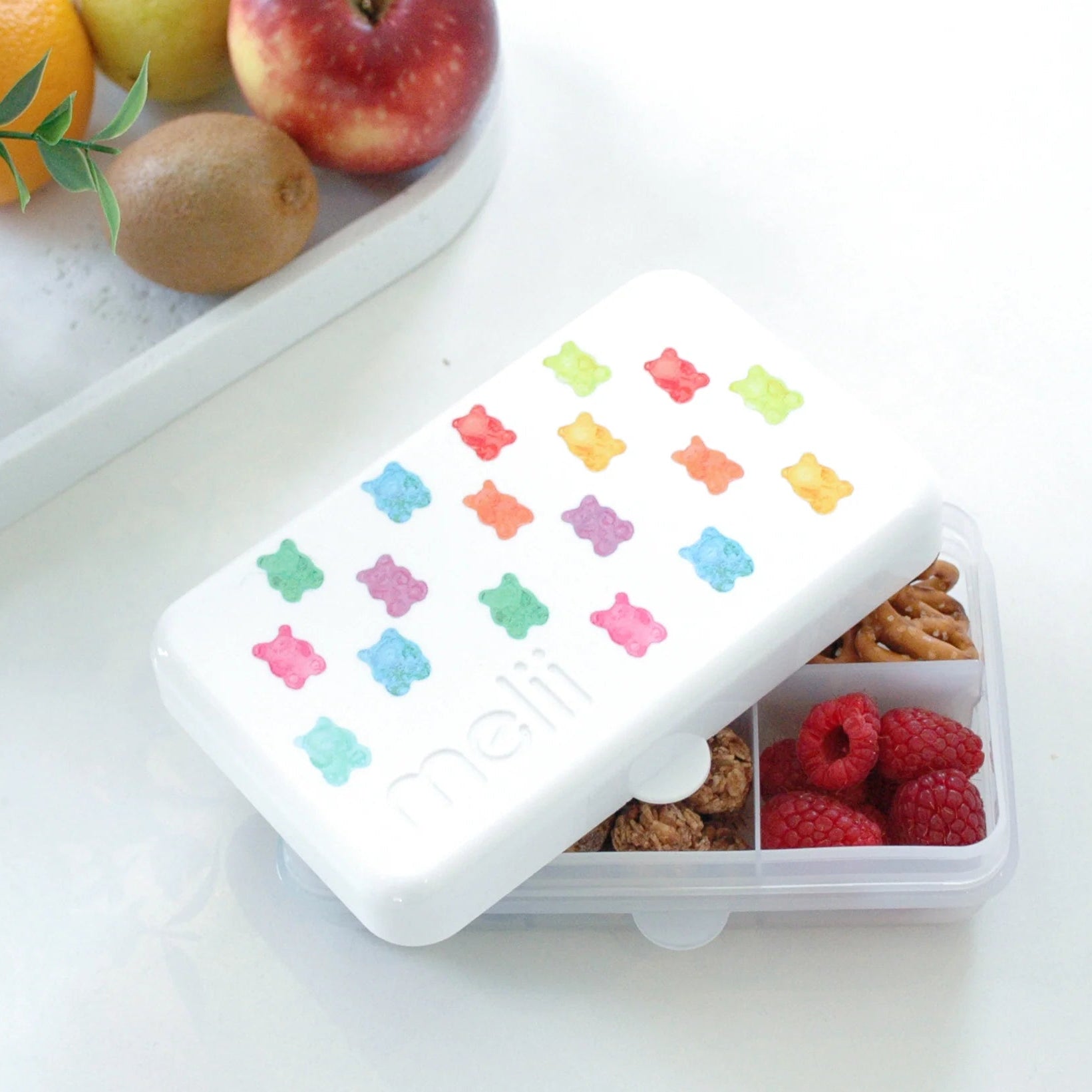 Caja contenedora mini para snacks - Ositos de Gomita