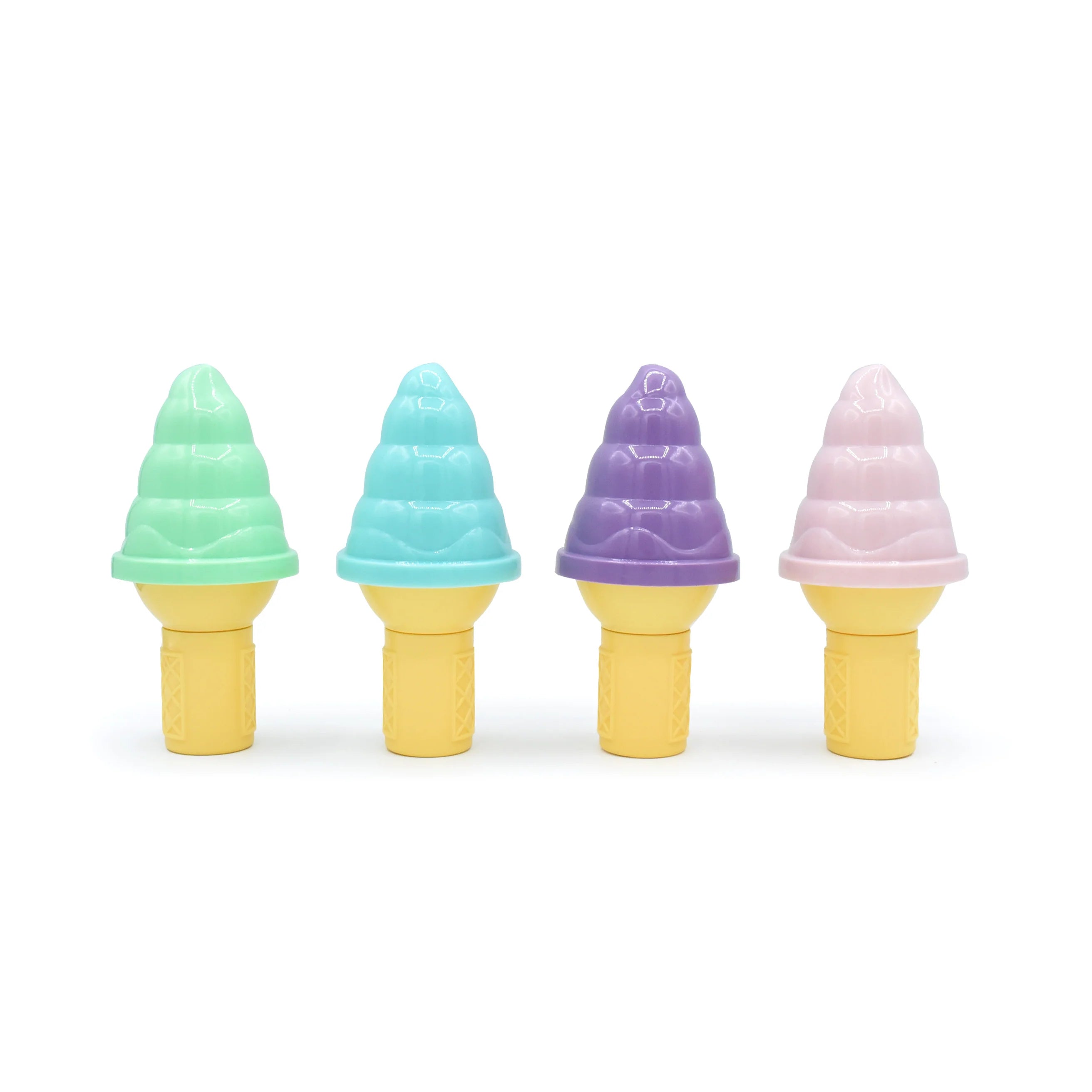 Pack de 4 moldes paletas de helados con bandeja
