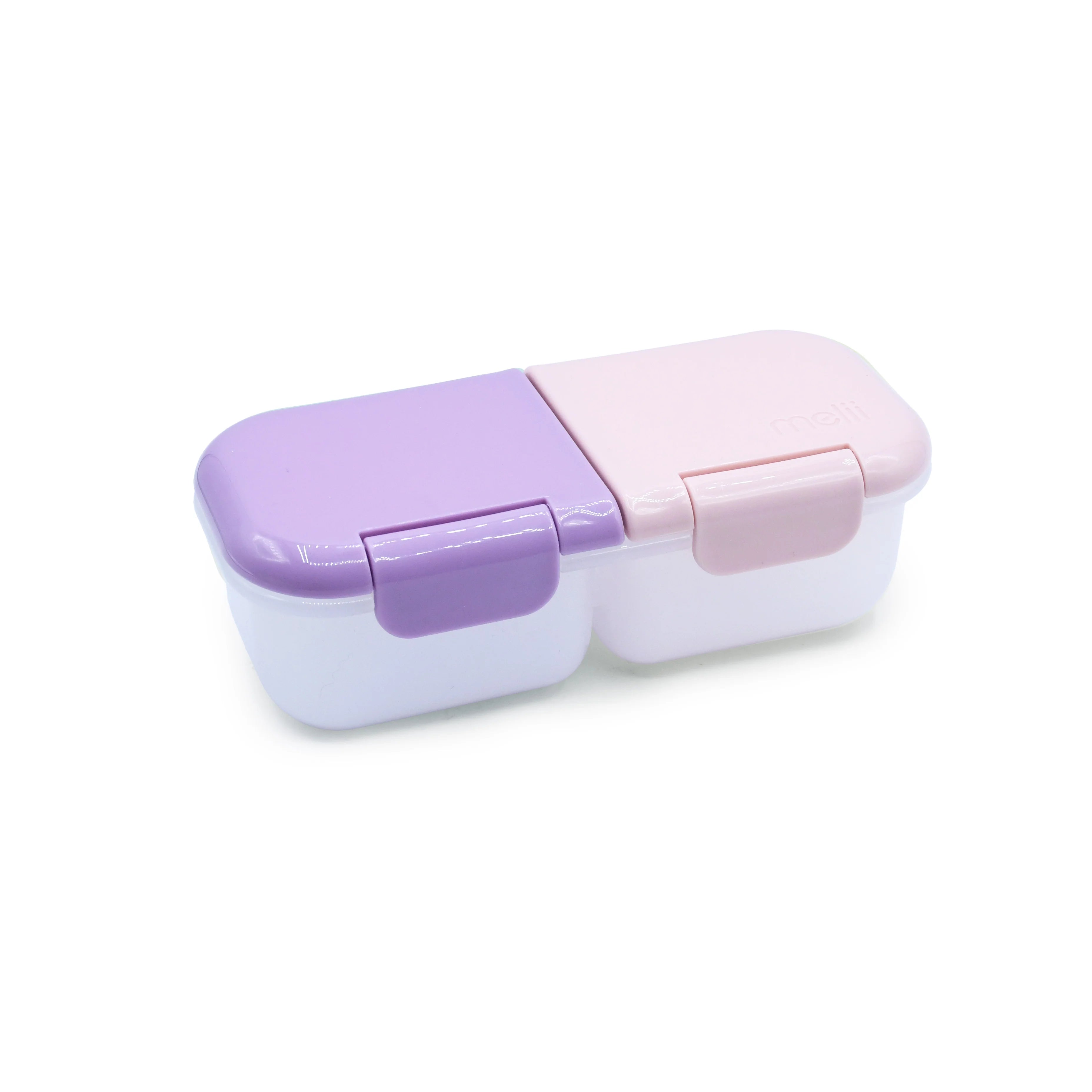 Contenedor de snacks de 2 compartimentos