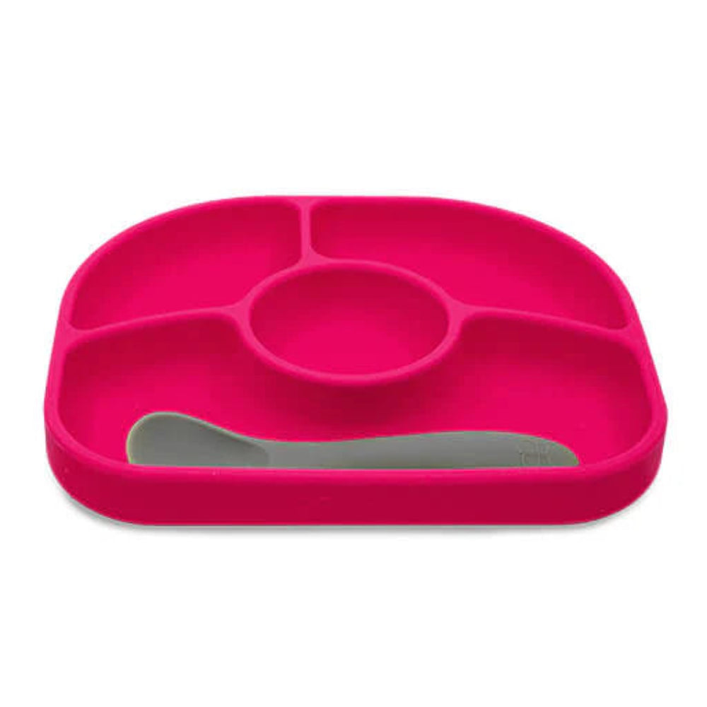 Set de plato y cuchara de silicona Yümi