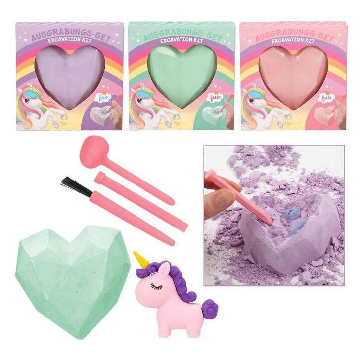 Set de Excavación Corazón con Herramientas