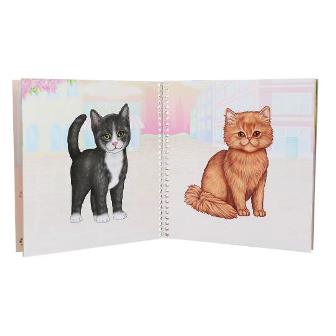 Cuaderno con stickers - A Vestir Gatitos