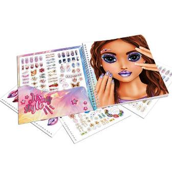 Cuaderno Dress me up con Maquillaje y uñas
