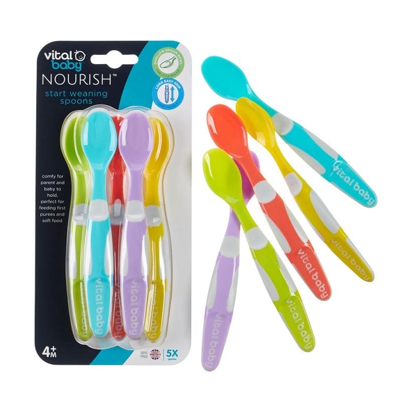Pack de 5 Cucharas de Destete