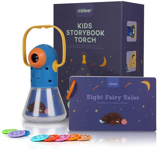 Linterna Proyector de Cuentos y Estrellas