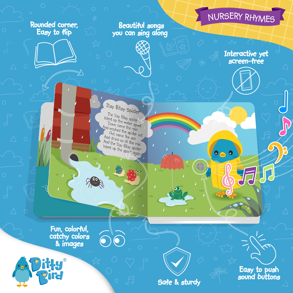 Libro Interactivo Musical Nursery Rhymes