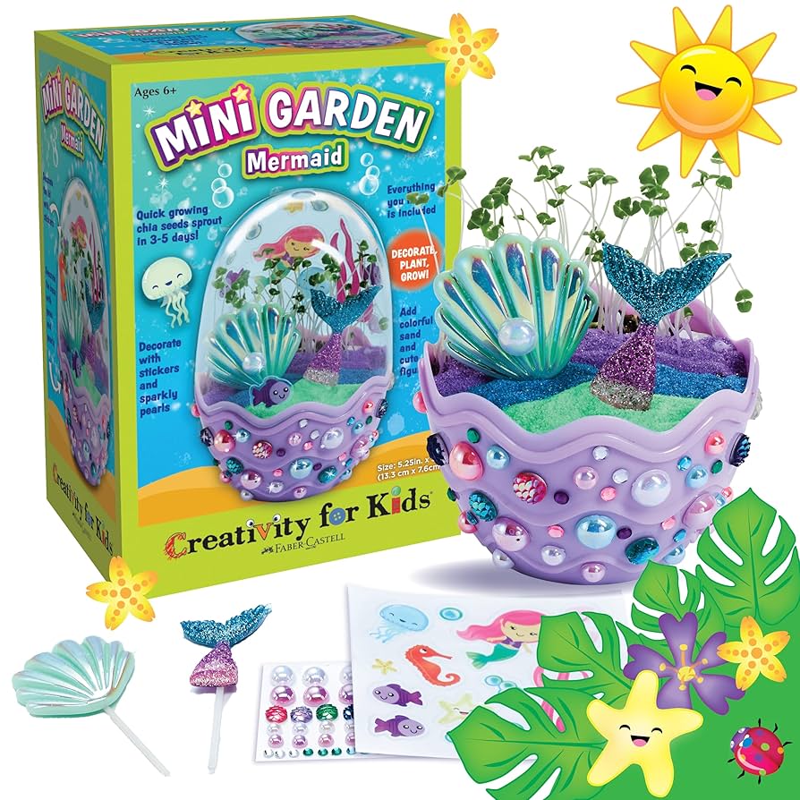 Mini Garden - Sirena Kit Terrario