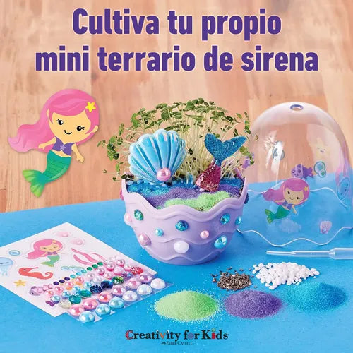 Mini Garden - Sirena Kit Terrario