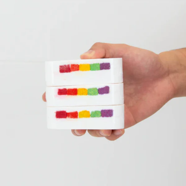 Bomba de baño efecto especial nube arcoiris