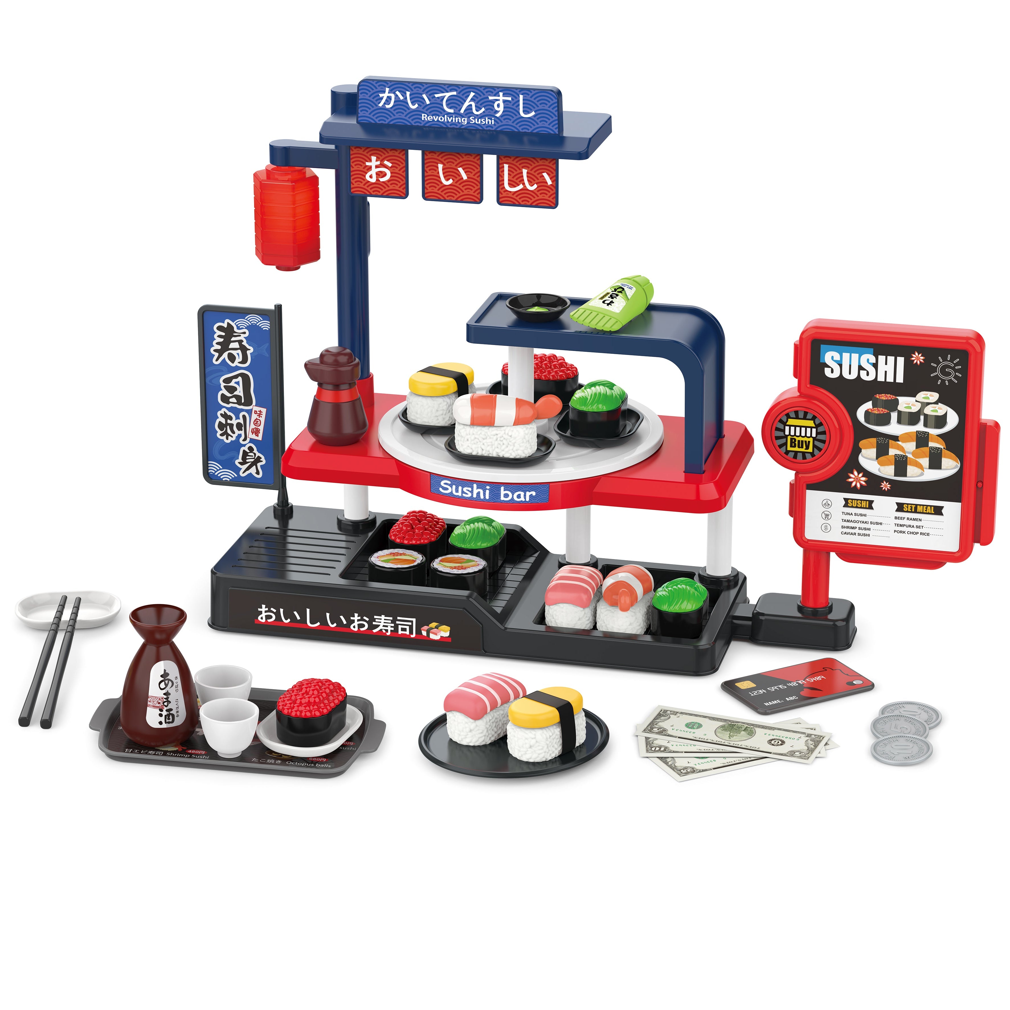 Mini Set de Sushi con sonido y luz