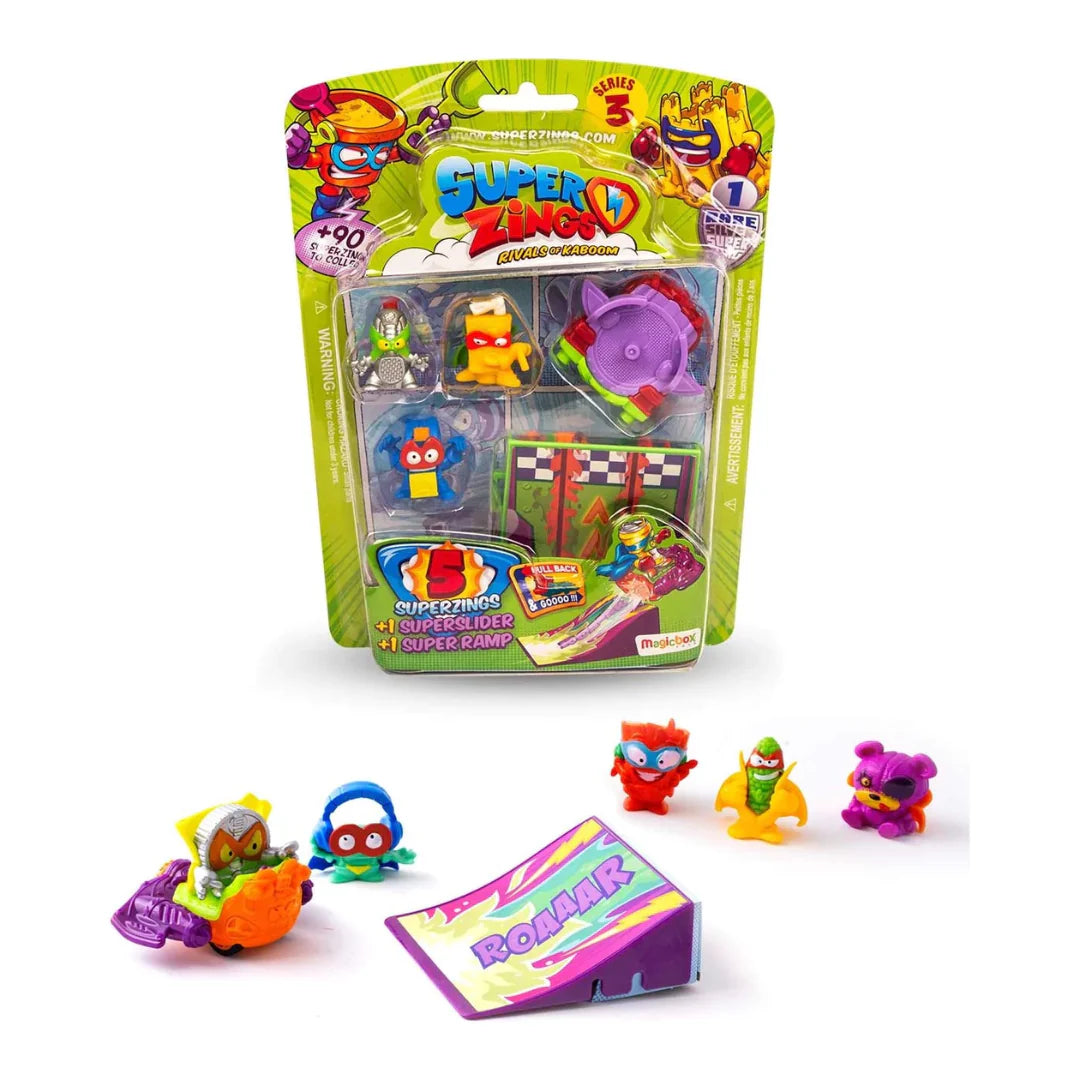 Super Zings Serie 3 Blister 5 Figuras