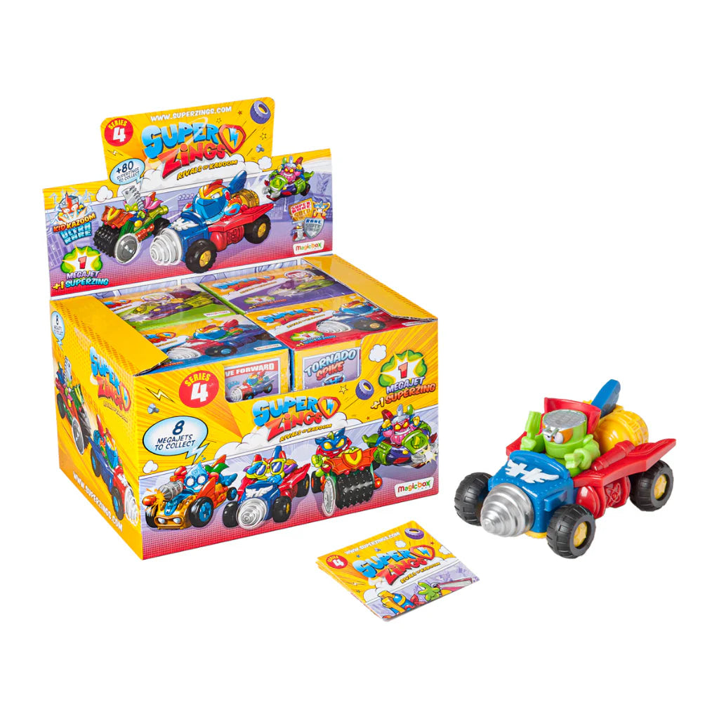 Superzings Mega Jet + Superzings Serie 4