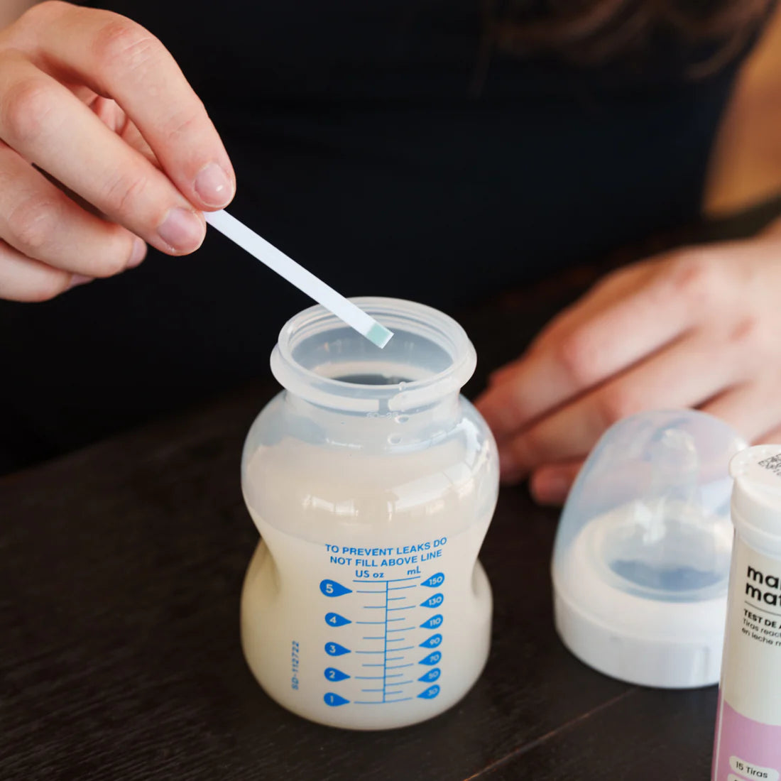 Test de Alcohol para Leche Materna - 15 Tiras Reactivas