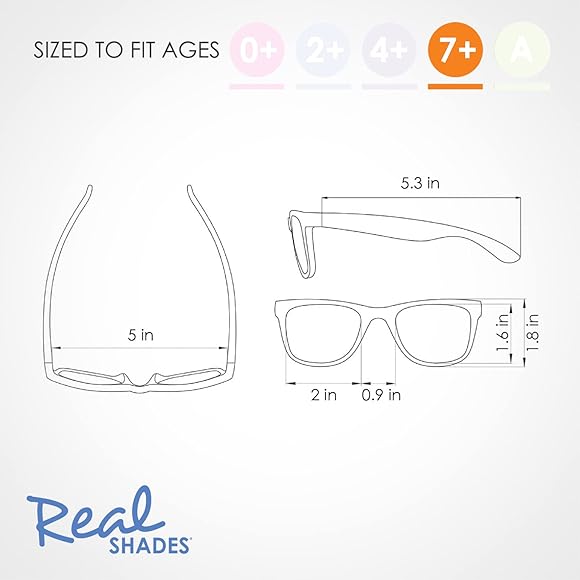 Lentes de sol Surf talla 7+ - Azul