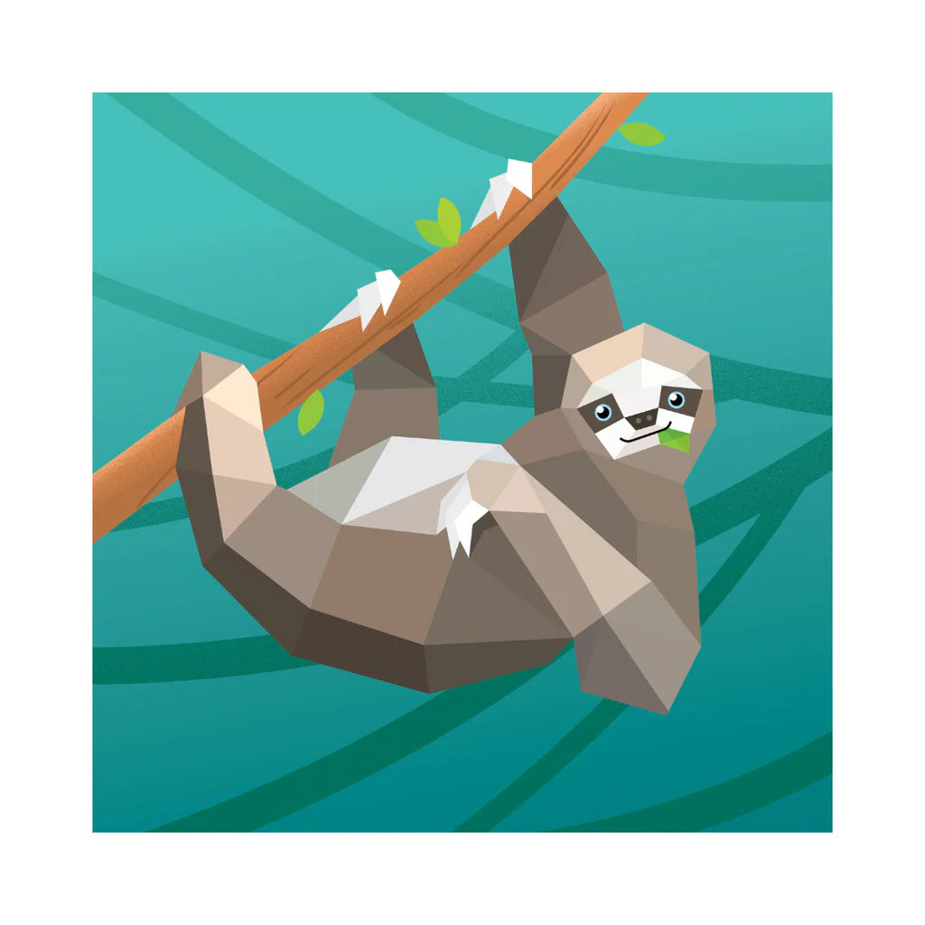 Pinta con Stickers: Animales de la selva