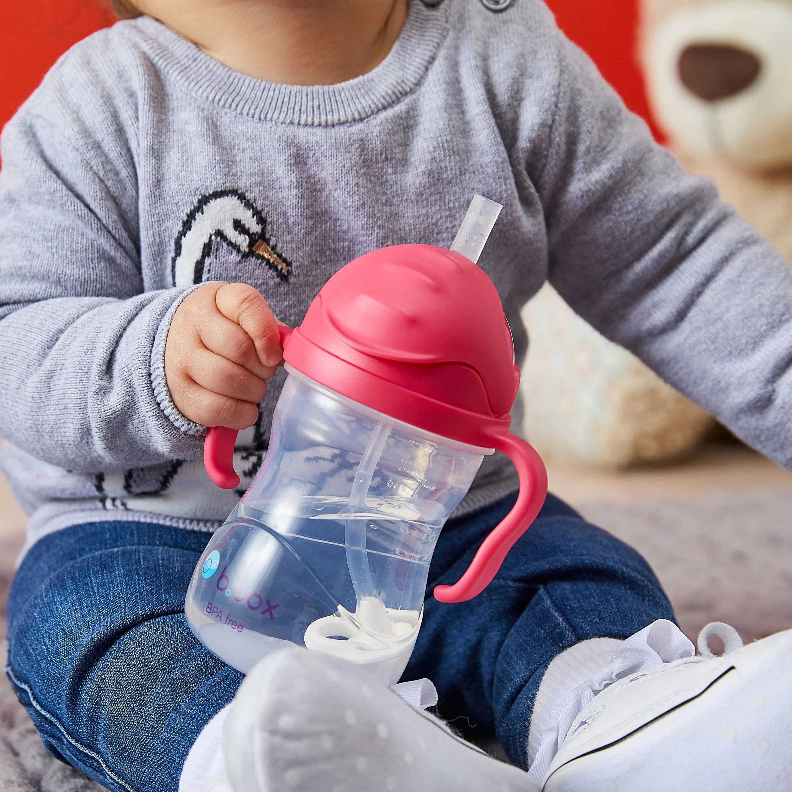 Vaso Sippy - Rojo