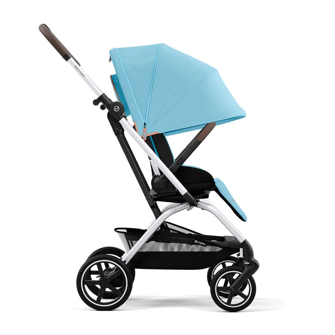 Coche de paseo Eezy S Twist Plus 2 - Silver Beach Plus