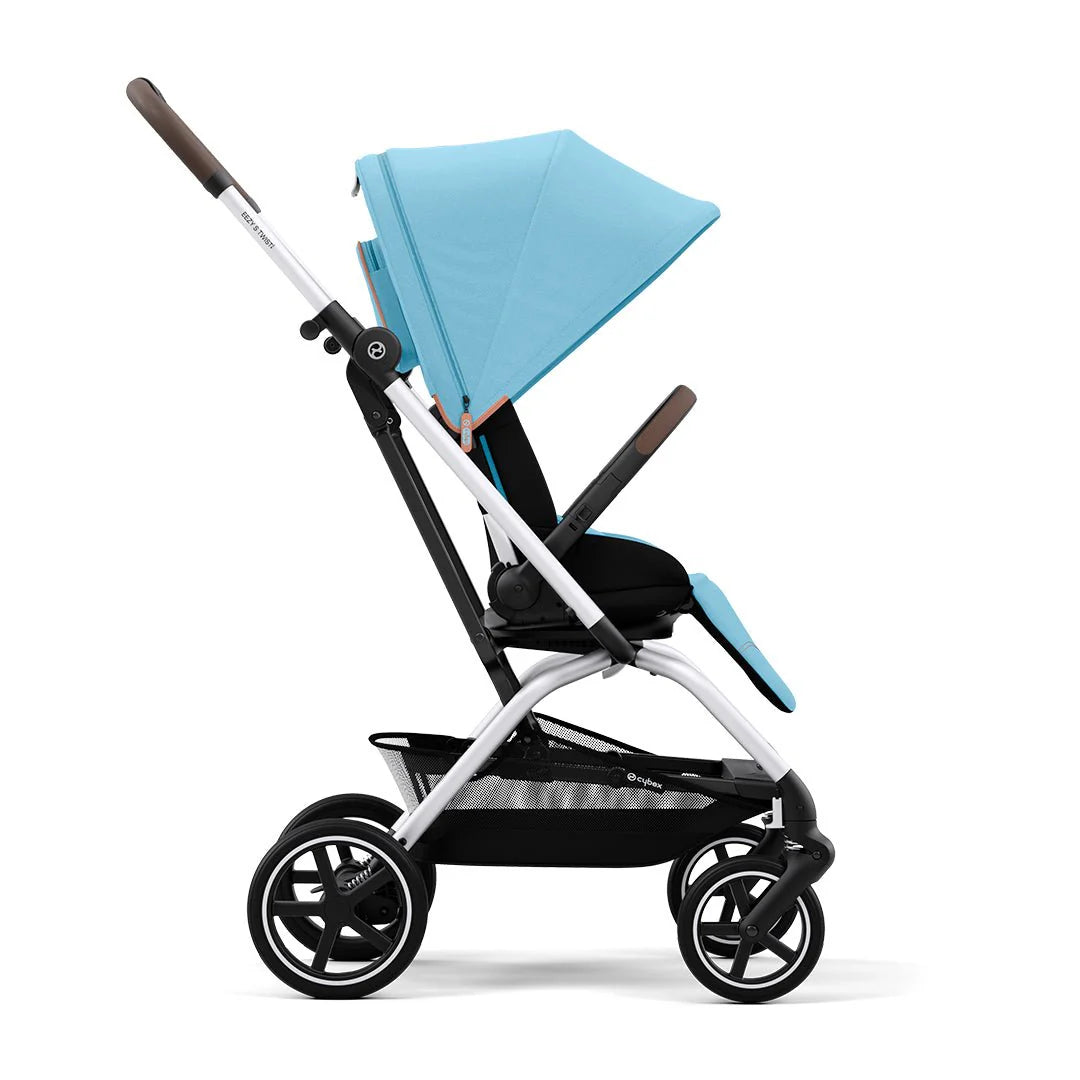 Coche de paseo Eezy S Twist Plus 2 - Silver Beach Plus