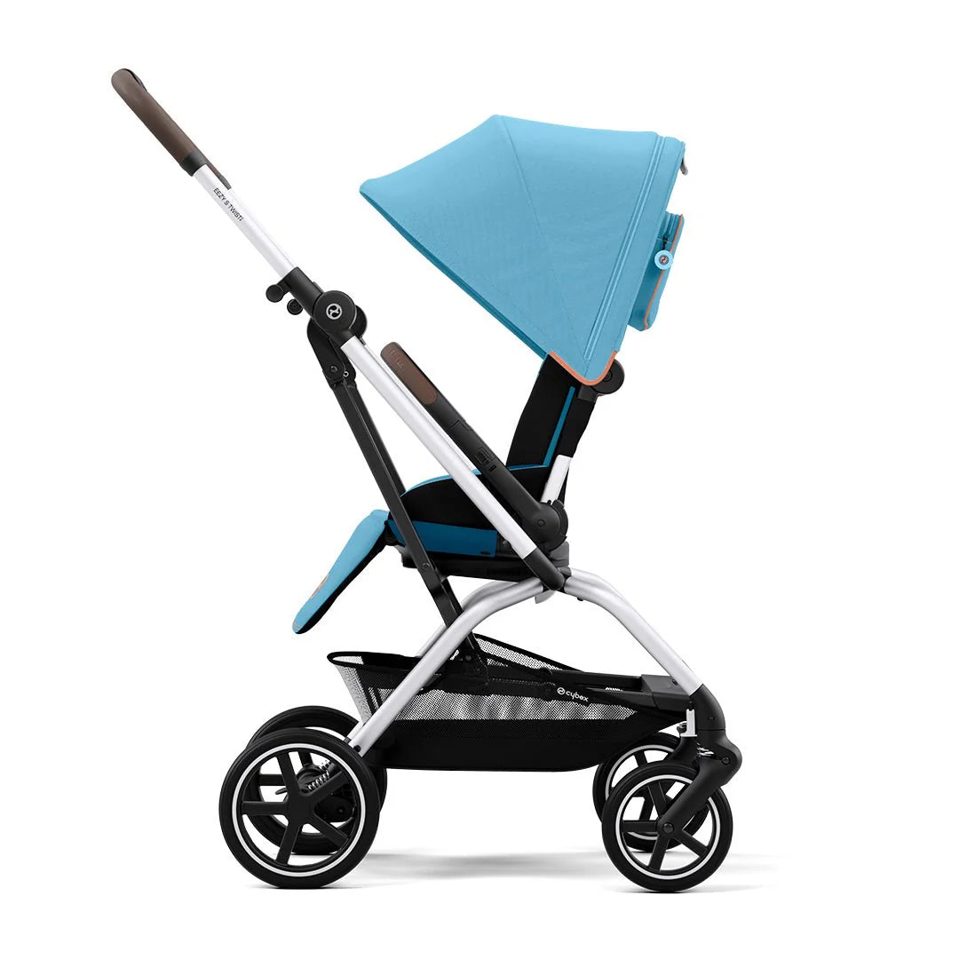 Coche de paseo Eezy S Twist Plus 2 - Silver Beach Plus