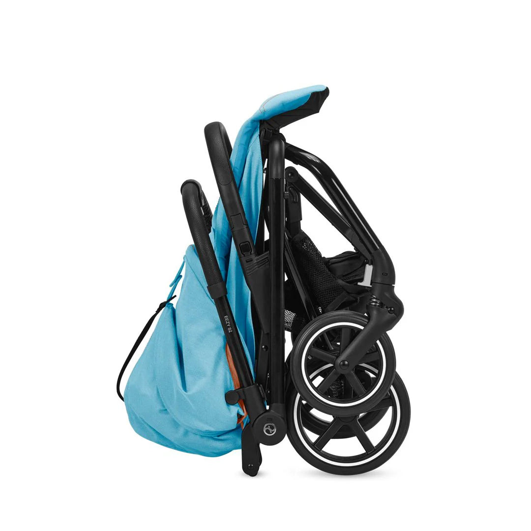 Coche de paseo Eezy S Plus 2 V3 - Black Beach Blue