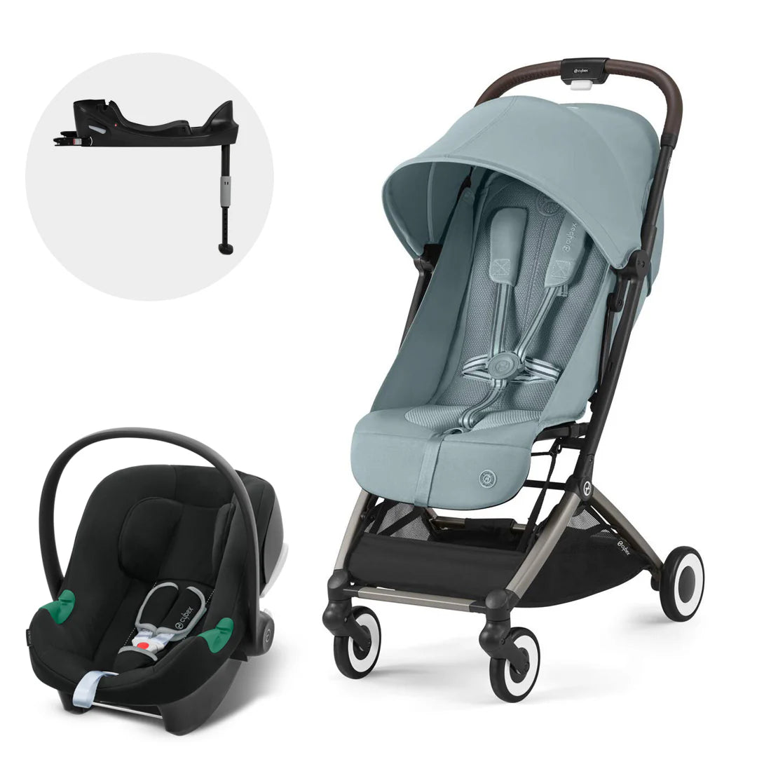 Travel System Orfeo + Aton B2 + Base. Blue