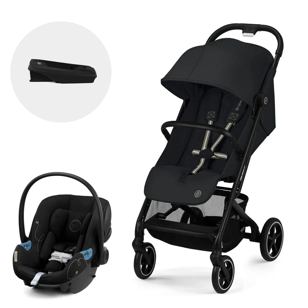 Travel System Beezy + Aton G + Base - Magic Black