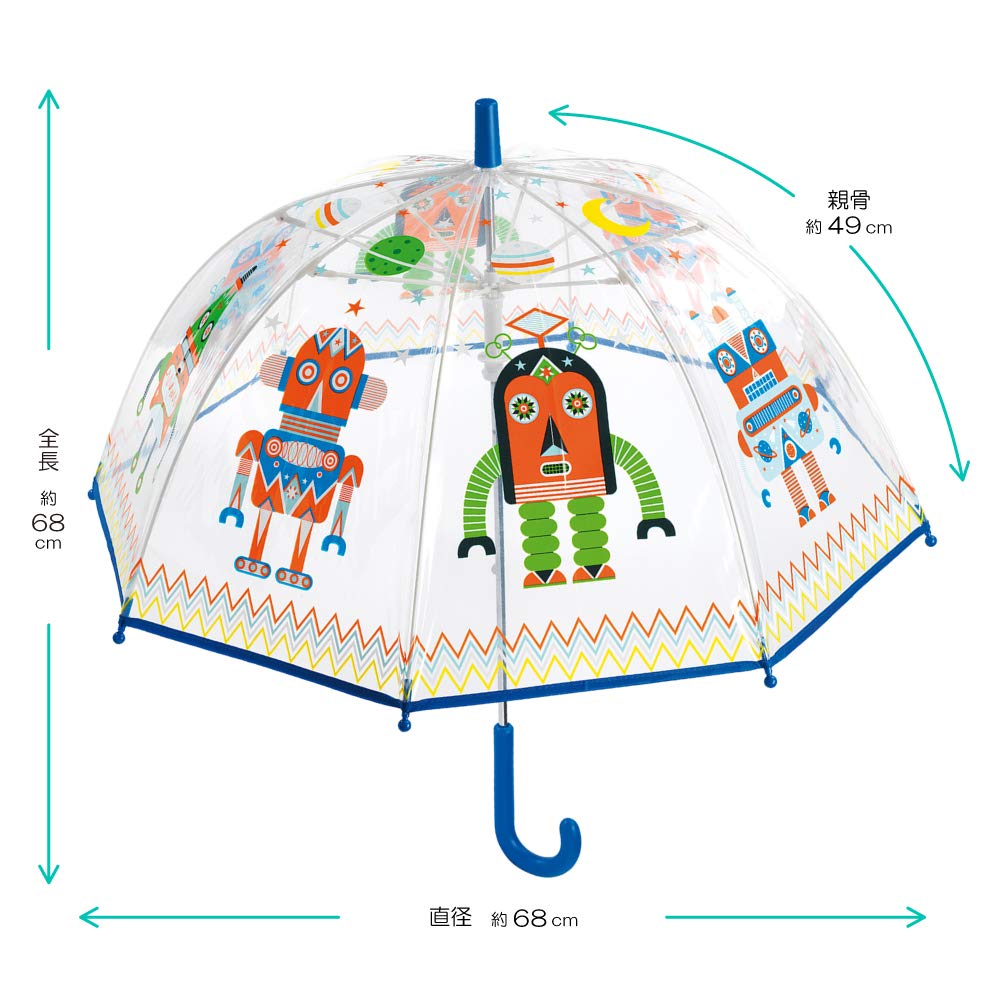 Paraguas robots medium