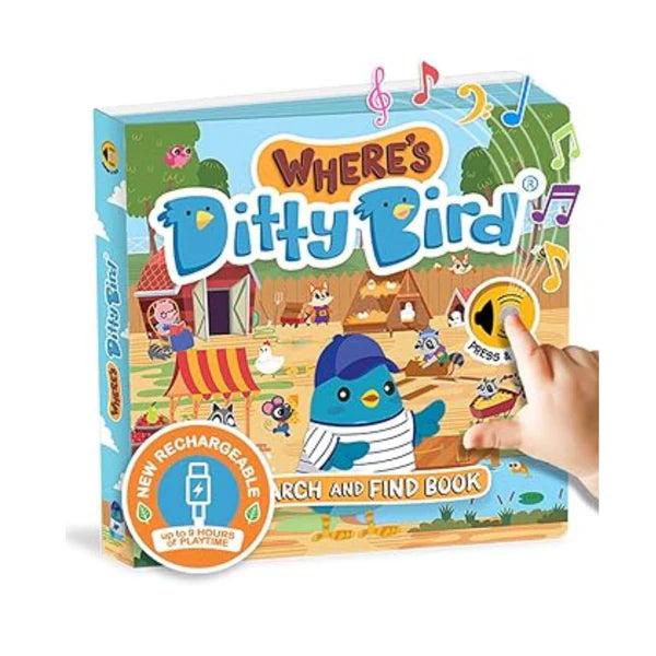 Libro Musical Wheres - Ditty Bird