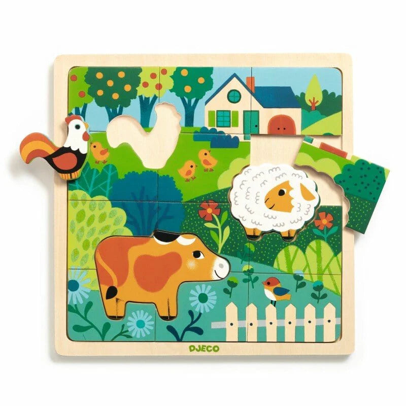 Puzzle de la Granja 15 piezas
