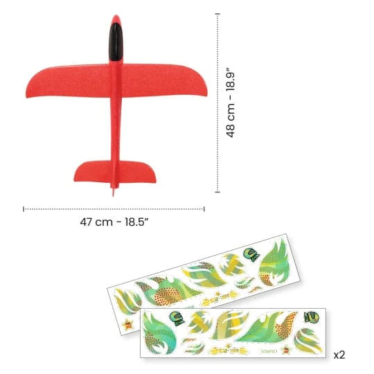 Avión Planeador de Fuego