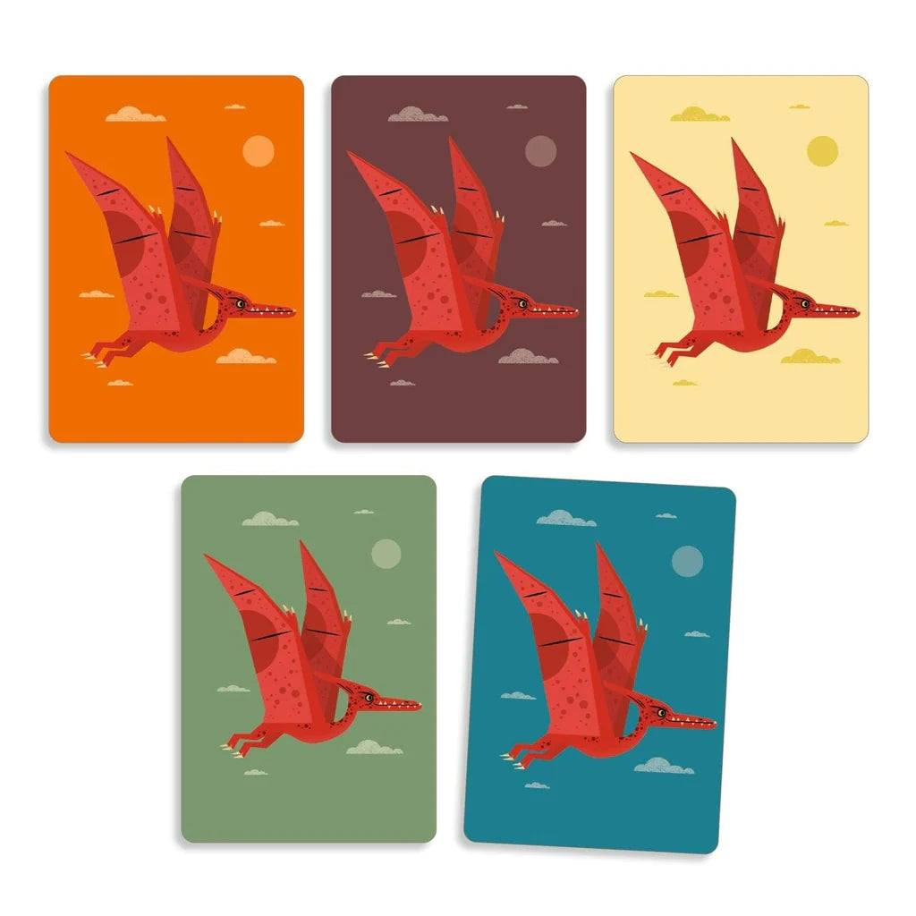 Juego de Cartas Dinosaurio