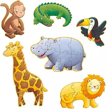 Puzzle Gigante Marmoset and Friends