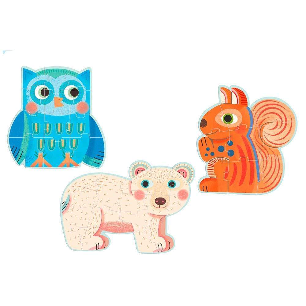 Puzzles Progresivos en el Bosque