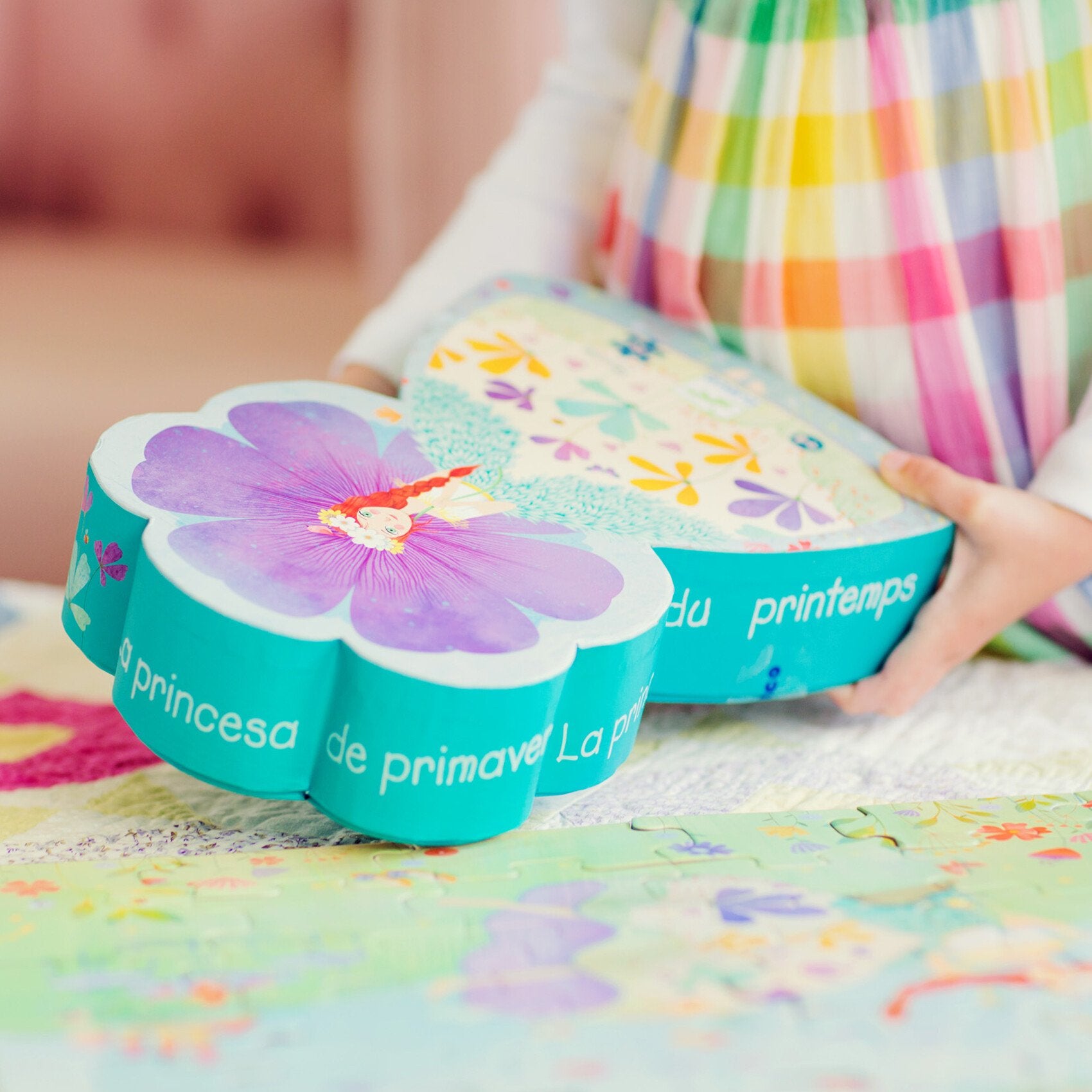 Puzzle Silueta The Princess of Spring 36 piezas